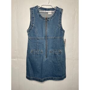 NEW Arizona Jean Company Denim Dress Size 12 GIrls